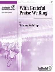 With Grateful Praise We Ring Handbell sheet music cover Thumbnail